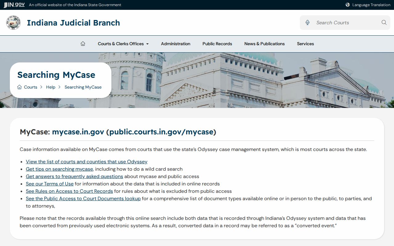 Jefferson County criminal court docket MyCase guidance